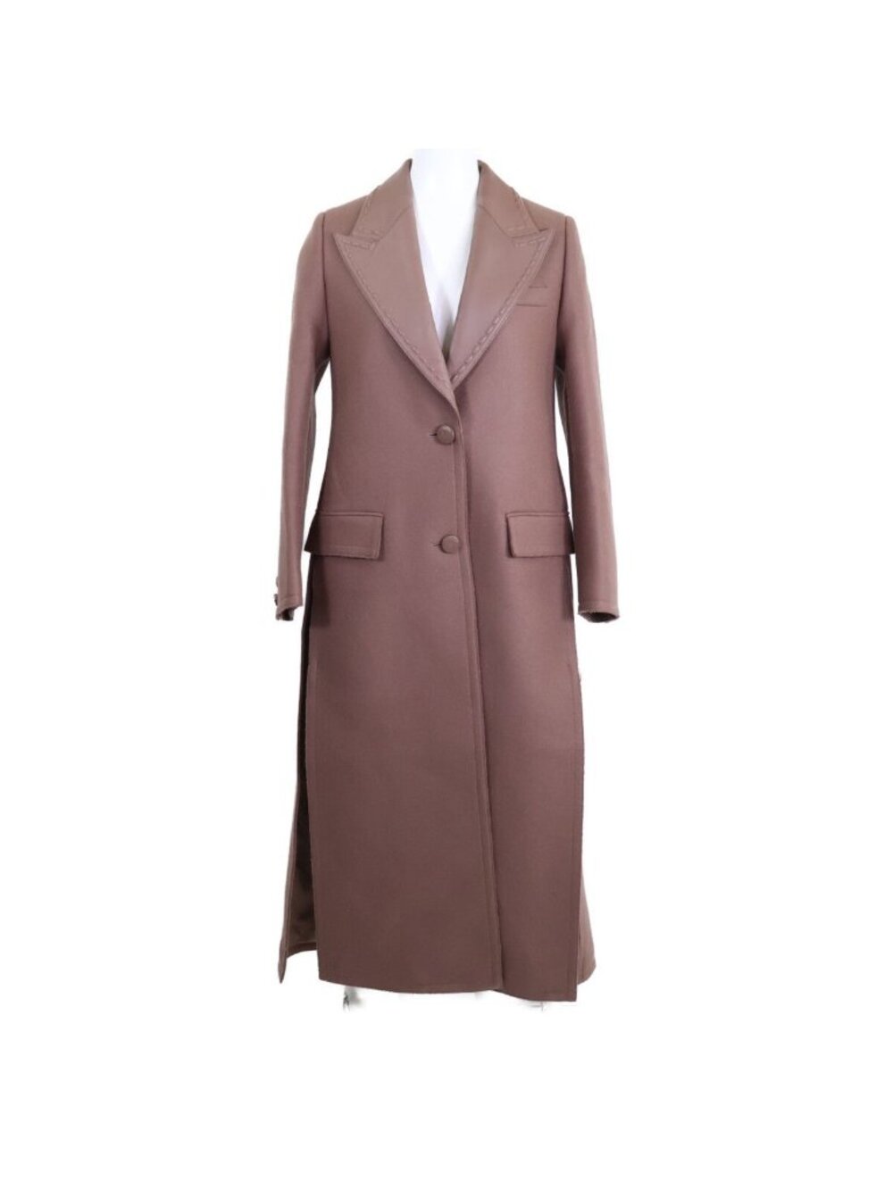 Fendi Lambskin Trim Wool Felt Che Star 36 Jacket